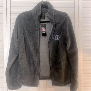 NWT Tennessee Titans Zip Up Fleece Jacket